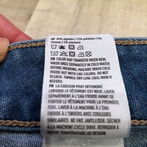 American Eagle Mini Jean Skirt High Rise size 4 - Picture 10 of 10